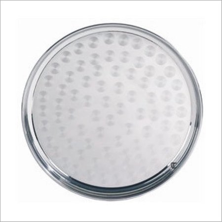 STAR DIST 12 in. Stainless Steel Round Tray 2356